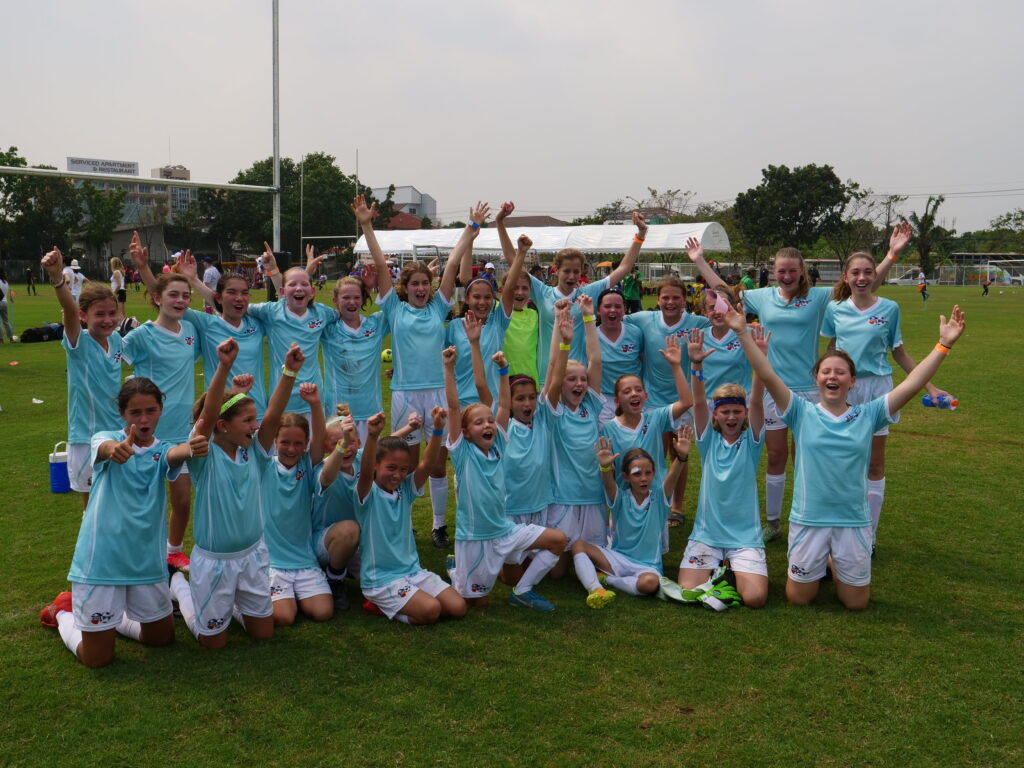 ANZA Soccer's all girls teams, the Matildas dominate in the International Girls Football Festival in Bangkok.