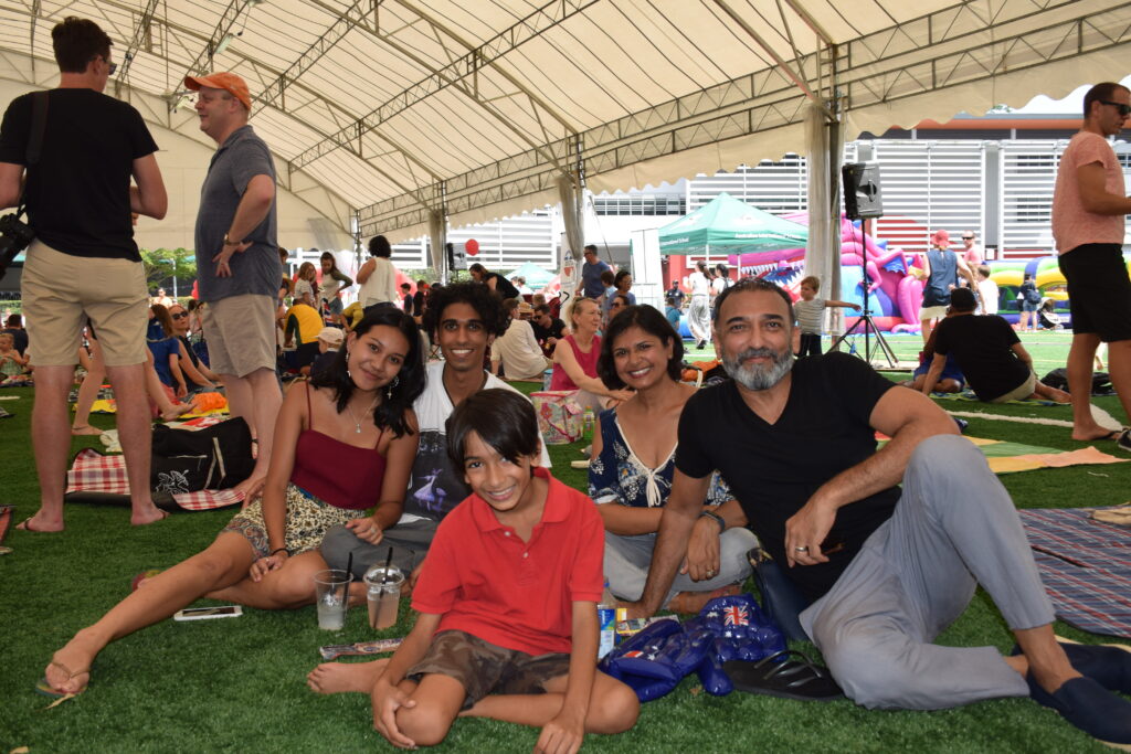Familes enjoy ANZA's Great Australia Day BBQ