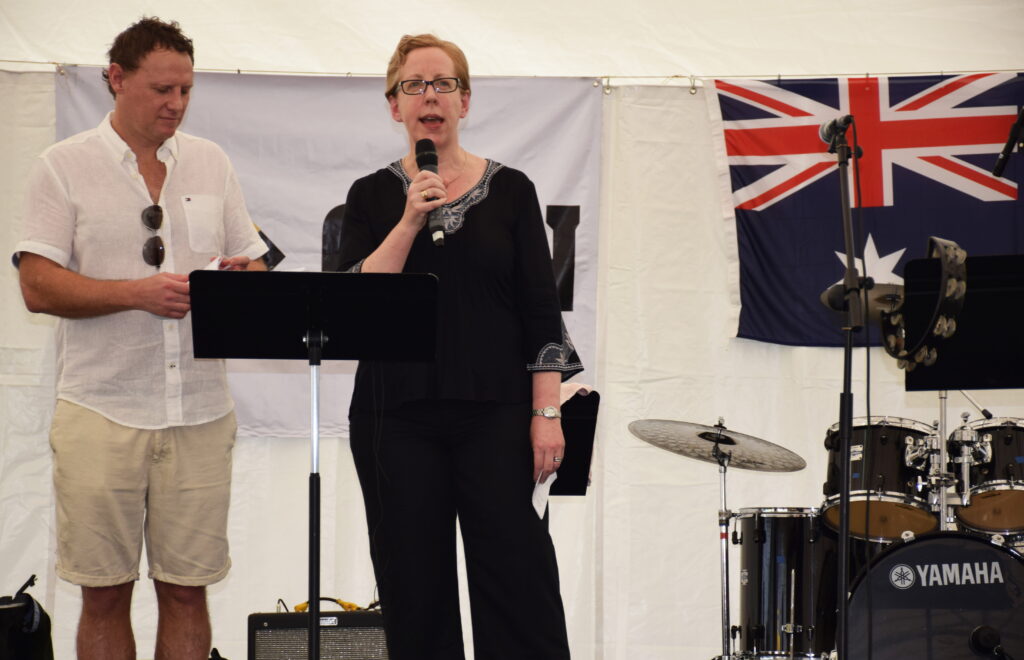 Autralian Deputy High Commissioner opens ANZA's Great Australia Day BBQ