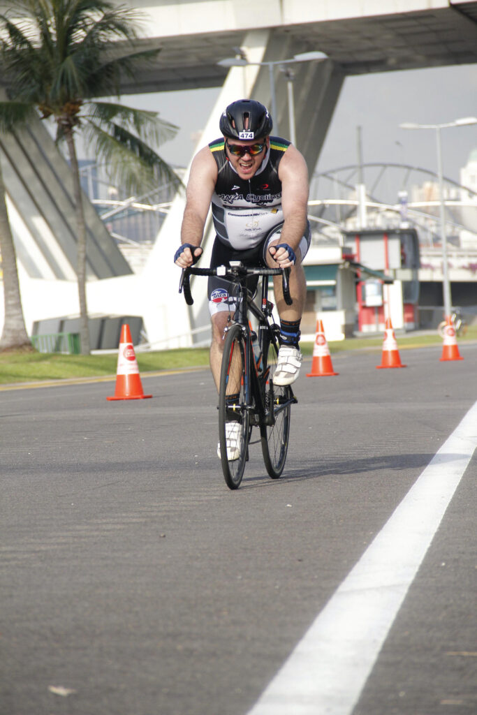ANZA Cycling member competes in first duathlon, the City60 in Singapore