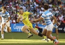 HSBC Rugby Sevens Singapore Australian fullback, Ben O'Donnell