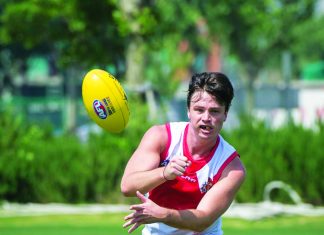 ANZA Singapore Wombats AFL team President Dion Shaw