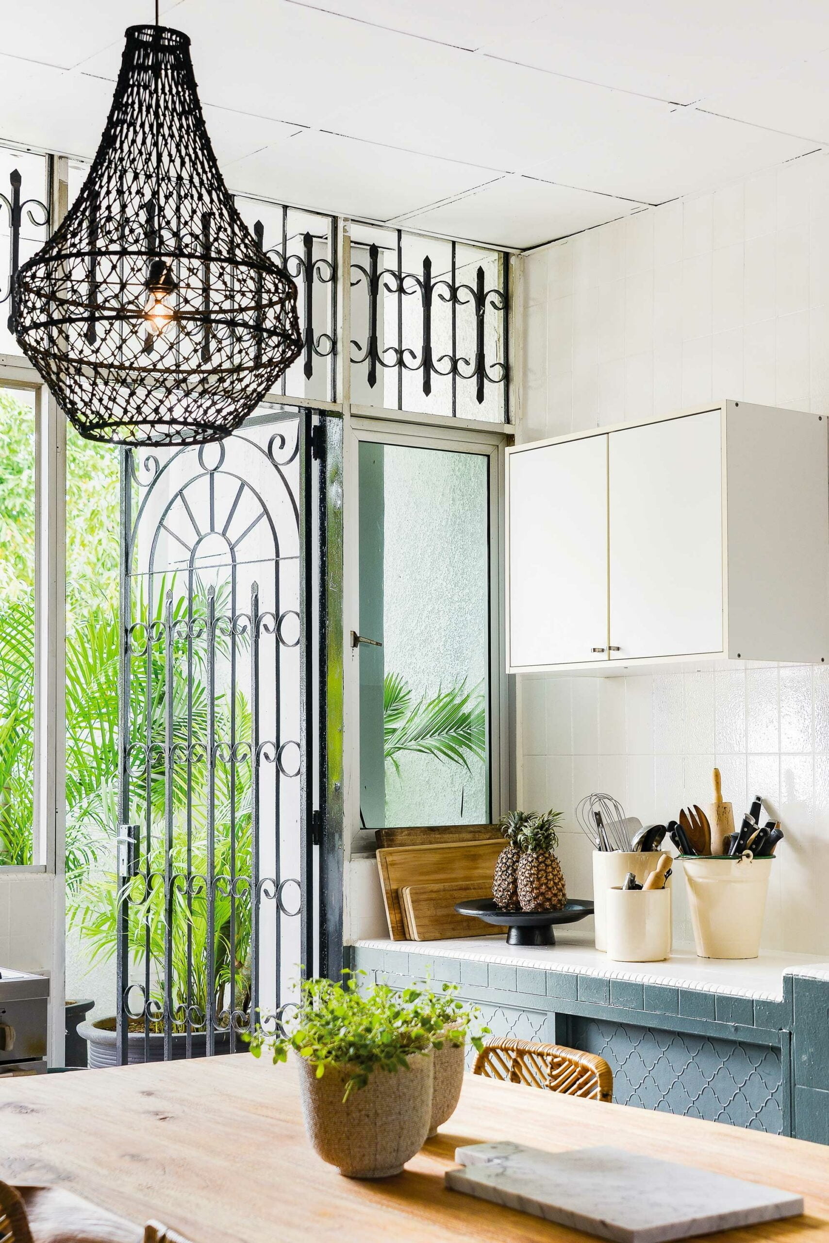 Kitchen design, natural ventilation