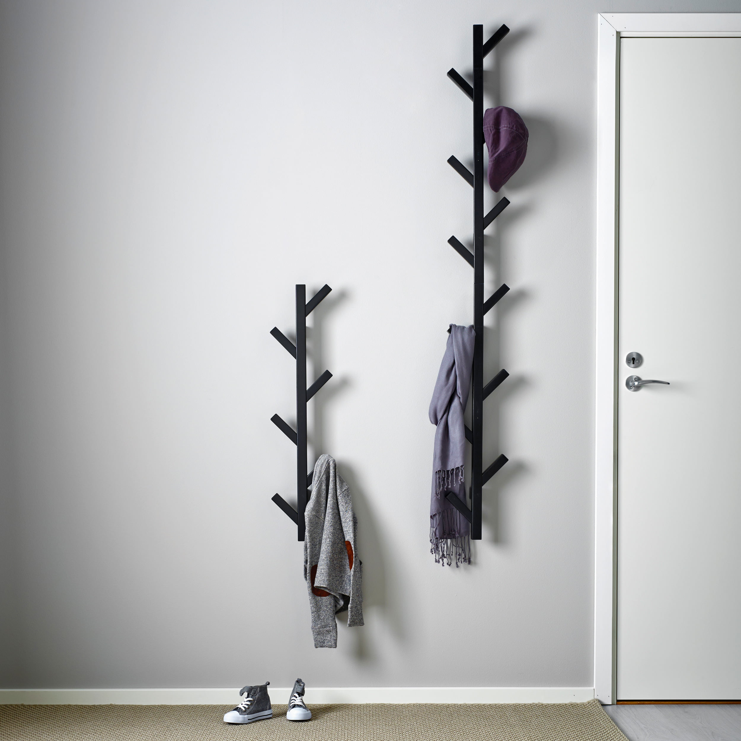 TJUSIG hanger in black from IKEA