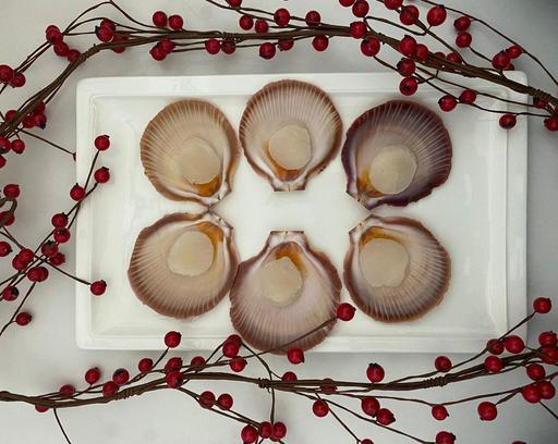 The Fishwives Festive Fare Xmas Home Delivery_Scallops with berrie