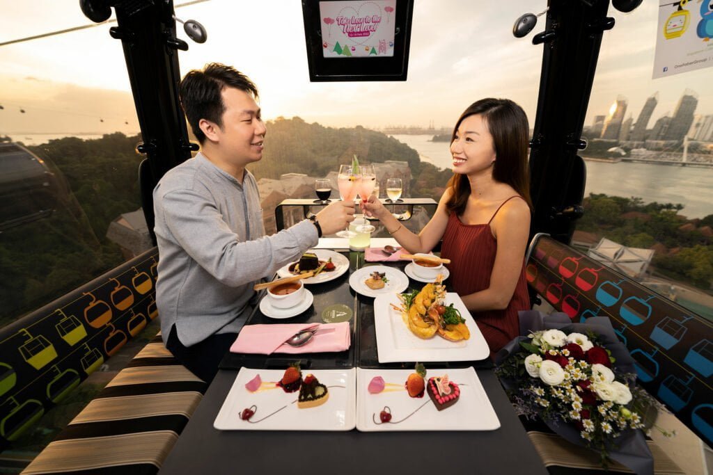 Cable Car Dining Experience_Valentines Day Singapore 2022