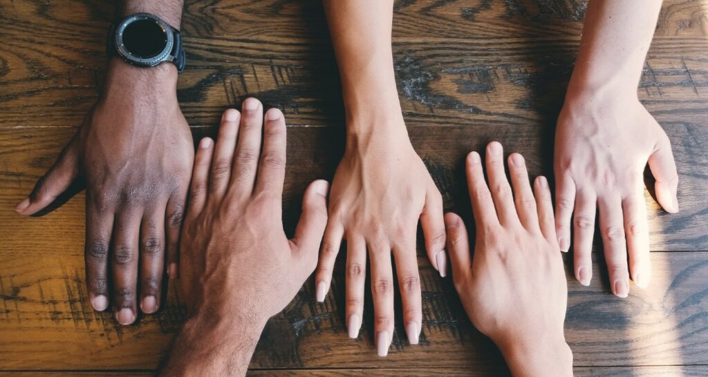 Hands-of-different-races-all-together