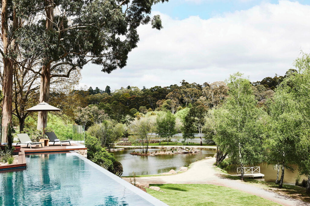 Lake House Daylesford Pool 