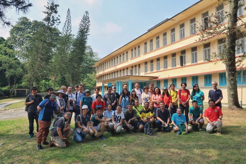 Jerome and tour group