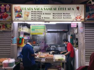 Prata Saga Sambal Belada, Tekka Market,