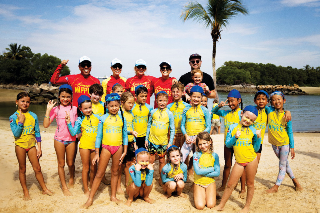 ANZA Nippers on the beach