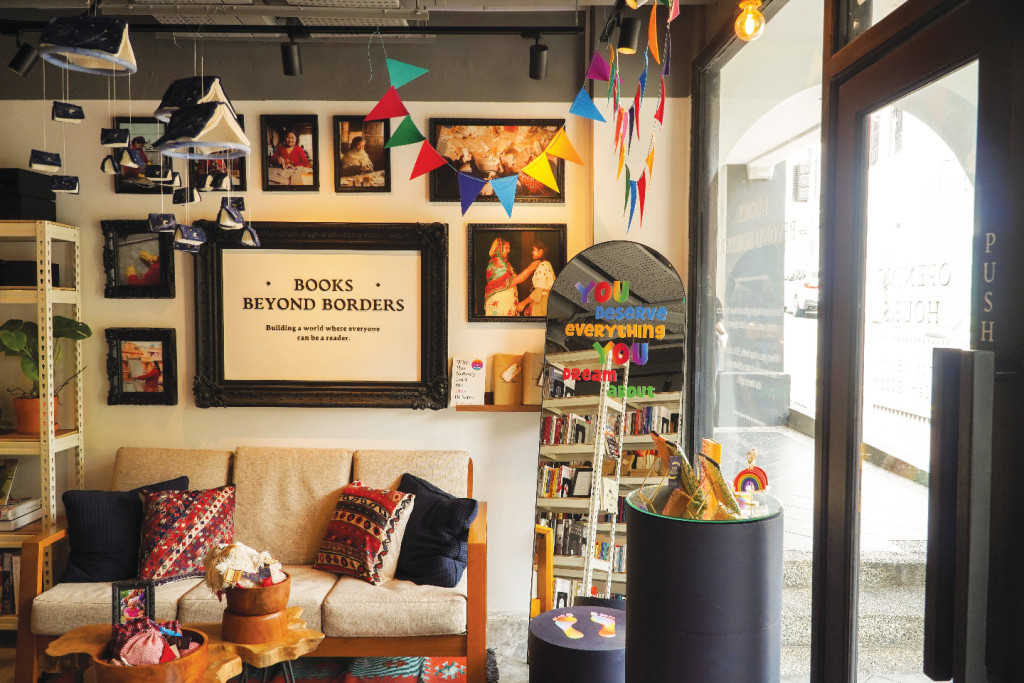 Beyond Books shop in Singapore