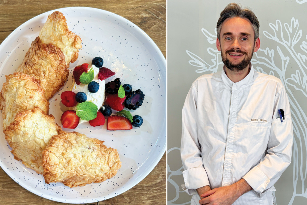 Almond Tuiles By Yannick Dubuisson, Head Chef, Starter Lab Bakery