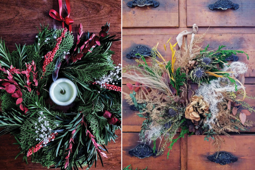 Christmas Floral wreaths