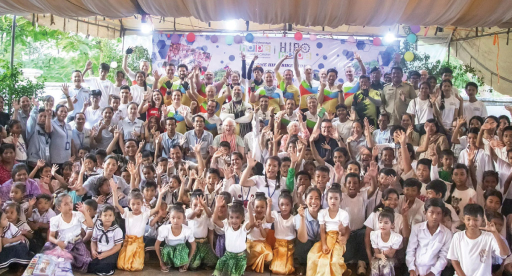 ANZA Cycling overseas in Cambodia