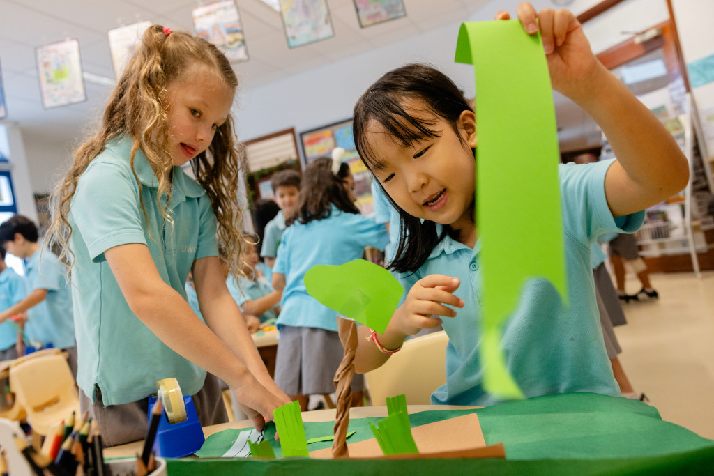 students create biozone spaces
