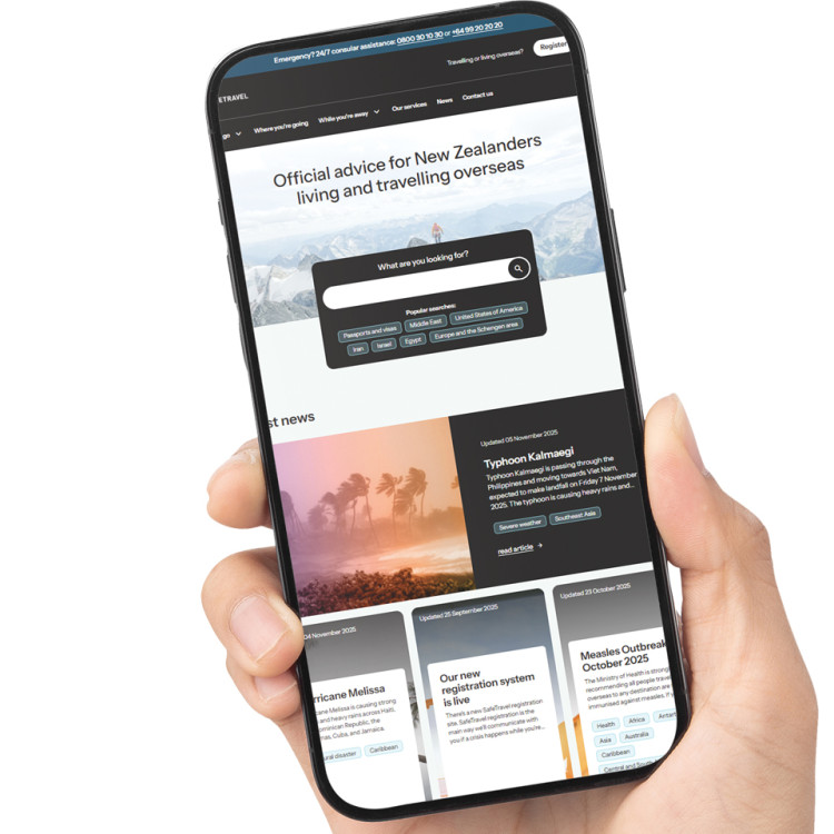 App on handphone
