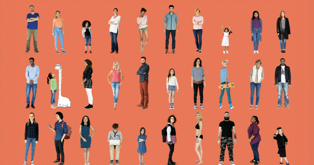 People posing